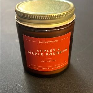 Brown Apples + Maple Bourbon Soy Candle